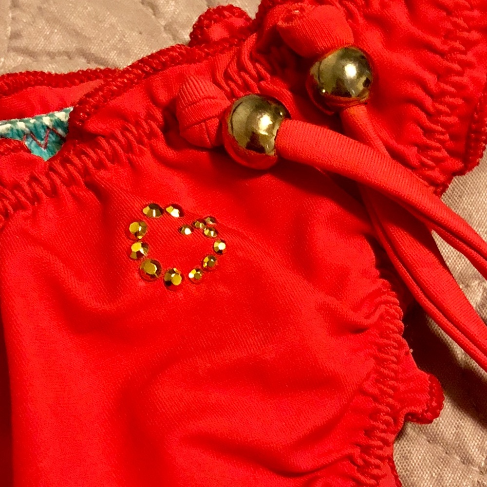 GUESS Scrunchy Bikini Bottom